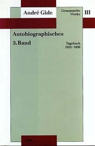 Gesammelte Werke, 12 Bde. Autobiographisches, Band 3