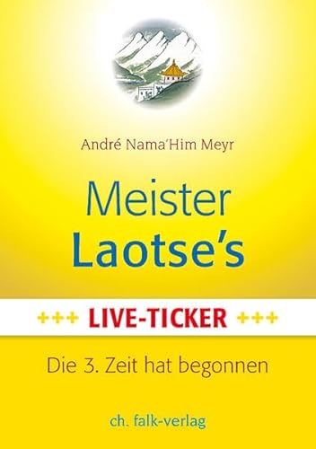 Meister Laotse`s Live-Ticker: Die 3. Zeit hat begonnen