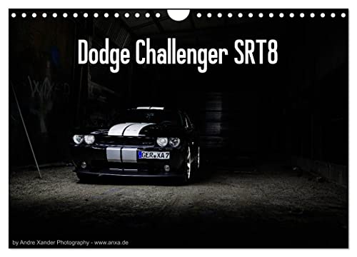Dodge Challenger SRT8 (Wandkalender 2025 DIN A4 quer), CALVENDO Monatskalender von CALVENDO