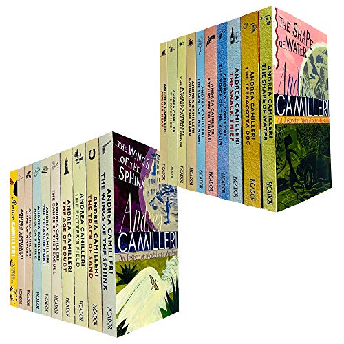 An Inspector Montalbano Mystery Books 1 - 20 Collection Set by Andrea Camilleri
