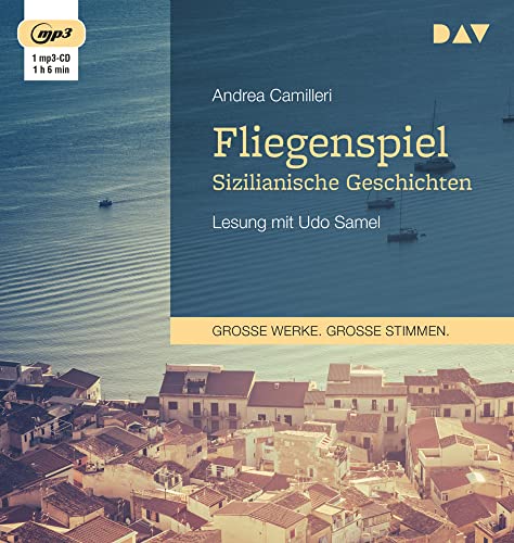 Fliegenspiel. Sizilianische Geschichten: Lesung mit Udo Samel (1 mp3-CD)