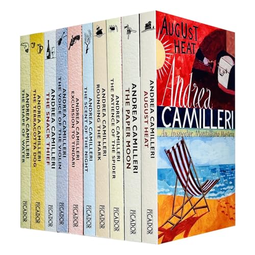 Inspector Montalbano Mysteries Series 1 Books 1 - 10 Collection Set by Andrea Camilleri