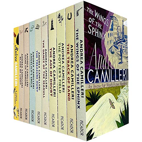 Inspector Montalbano Mysteries Series Books 11 - 20 by Andrea Camilleri