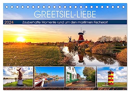 GREETSIEL-LIEBE (Tischkalender 2024 DIN A5 quer), CALVENDO Monatskalender