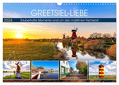 GREETSIEL-LIEBE (Wandkalender 2024 DIN A3 quer), CALVENDO Monatskalender