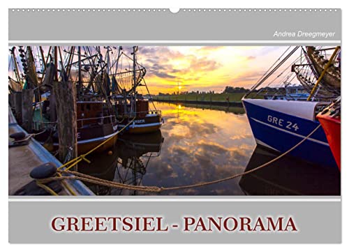Greetsiel-Panorama (Wandkalender 2024 DIN A2 quer), CALVENDO Monatskalender