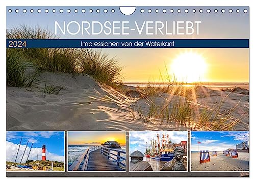 NORDSEE-VERLIEBT (Wandkalender 2024 DIN A4 quer), CALVENDO Monatskalender