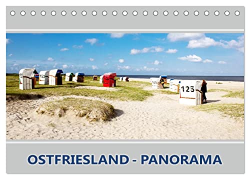 Ostfriesland Panorama (Tischkalender 2024 DIN A5 quer), CALVENDO Monatskalender