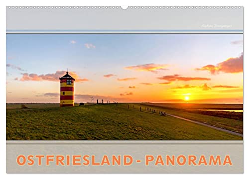 Ostfriesland-Panorama (Wandkalender 2024 DIN A2 quer), CALVENDO Monatskalender