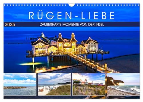 RÜGEN-LIEBE (Wandkalender 2025 DIN A3 quer), CALVENDO Monatskalender