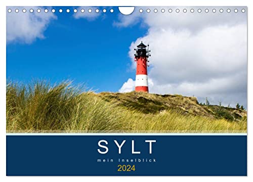 Sylt mein Inselblick (Wandkalender 2024 DIN A4 quer), CALVENDO Monatskalender