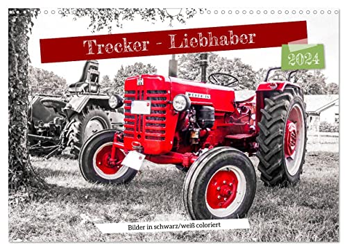 Trecker-Liebhaber (Wandkalender 2024 DIN A3 quer), CALVENDO Monatskalender
