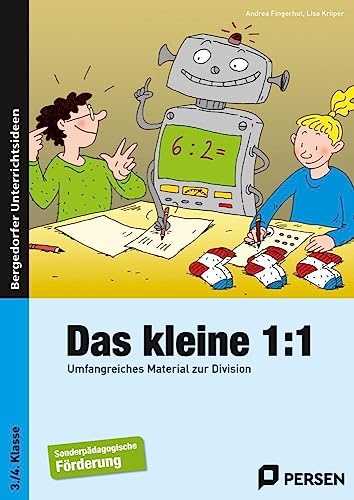 Das kleine 1:1: Umfangreiches Material zur Division für die sonderpädagogische Förderung (3. und 4. Klasse) von Persen Verlag i.d. AAP