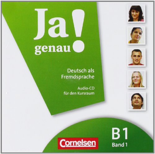 Ja genau! - Deutsch als Fremdsprache - B1: Band 1: Audio-CD