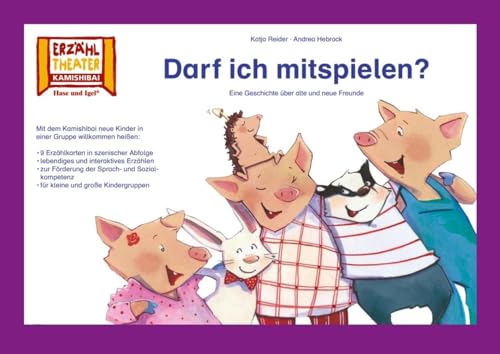Kamishibai: Darf ich mitspielen?: 9 Bildkarten für das Erzähltheater von Hase und Igel Verlag GmbH