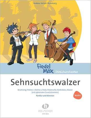 Sehnsuchtswalzer: Besetzung: Violine 1, Violine 2, Viola,Violoncello, Kontrabass und Klavier: Besetzung: Violine 1, Violine 2, Viola,Violoncello, Kontrabass und Klavier