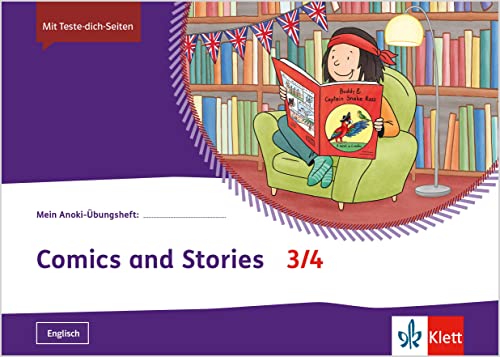 Comics und Stories 3/4: Übungsheft Klasse 3/4 (Mein Anoki-Übungsheft) von Klett Ernst /Schulbuch