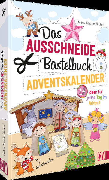 Das Ausschneide-Bastelbuch Adventskalender von Velber Verlag