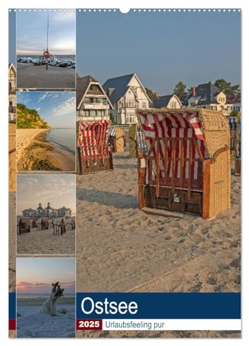 Ostsee. Urlaubsfeeling pur (Wandkalender 2025 DIN A2 hoch), CALVENDO Monatskalender von CALVENDO