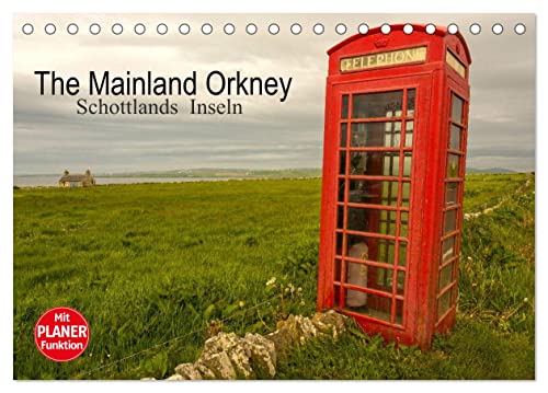 The Mainland Orkney - Schottlands Inseln (Tischkalender 2025 DIN A5 quer), CALVENDO Monatskalender von CALVENDO