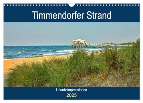 Timmendorfer Strand - Urlaubsimpressionen (Wandkalender 2025 DIN A3 quer), CALVENDO Monatskalender von CALVENDO