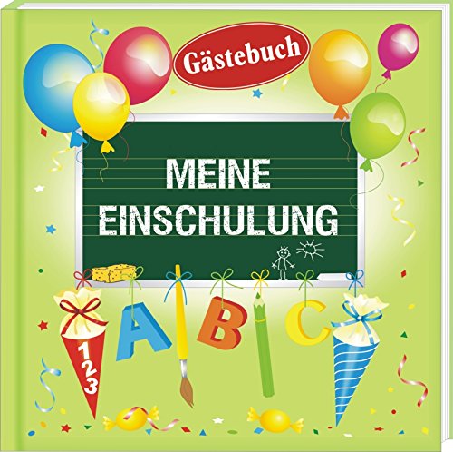 AV Andrea Verlag Album Meine Einschulung Gästebuch Einschulung Schulkinder Kinder Schultüte Schulanfang Zuckertüte Geschenk zur Eintragebuch (Album Meine Einschulung 12636)