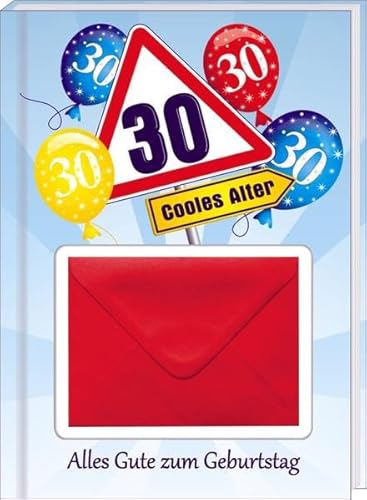 Alles Gute 30 zum Geburtstag Geldgeschenk Buch als Geburtstagsgeschenk mit Zahlen