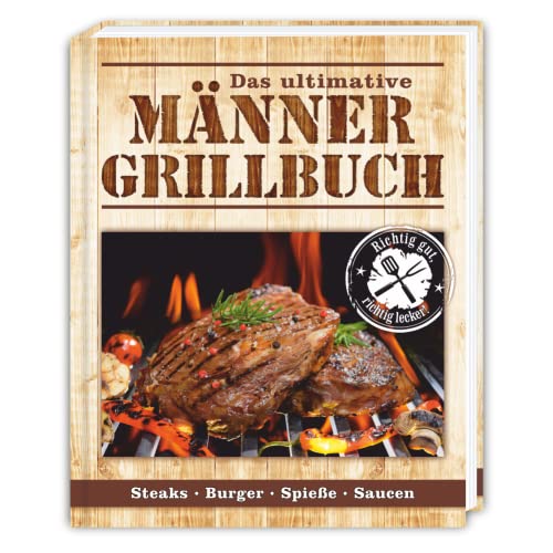 AV Andrea Verlag Männer Grill Profi Set's Männer Grillbuch Männergrillbuch (Männer Grillbuch Neu 2019)