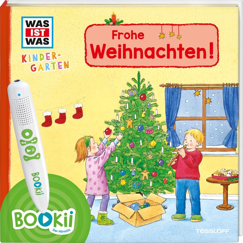 BOOKii WAS IST WAS Kindergarten Frohe Weihnachten! von Tessloff Verlag