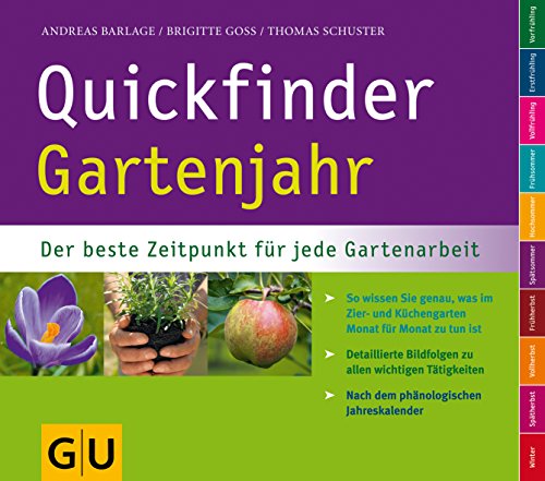 Quickfinder Gartenjahr: Der beste Zeitpunkt für jede Gartenarbeit. (Pflanzenpraxis)