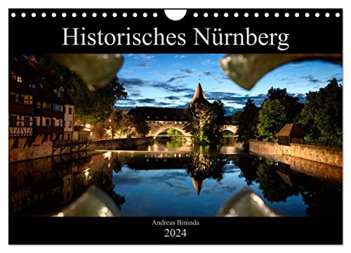 Historisches Nürnberg (Wandkalender 2024 DIN A4 quer), CALVENDO Monatskalender von CALVENDO