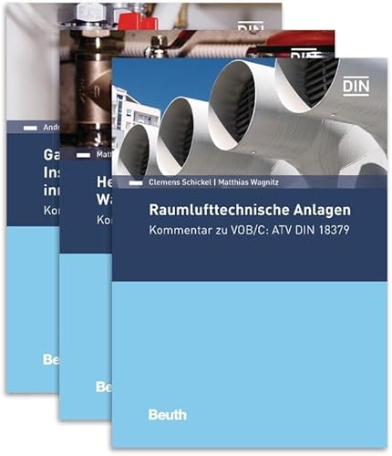 VOB/C Kommentare: Paket: ATV DIN 18379, ATV DIN 18380, ATV DIN 18381 (DIN Media Kommentar) von Beuth Verlag