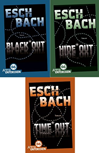 Blackout-Trilogie von Andres Eschbach in limitierter Sonderausgabe: Black*Out + Hide*Out + Time*Out von Arena Verlag