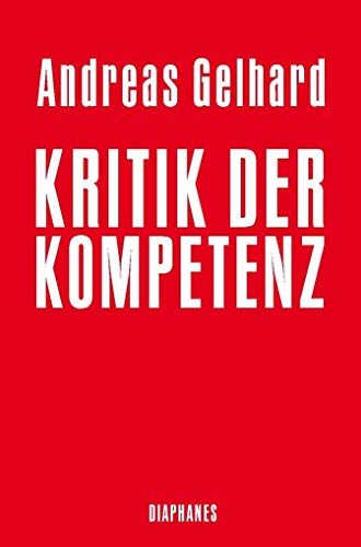 Kritik der Kompetenz (hors série)