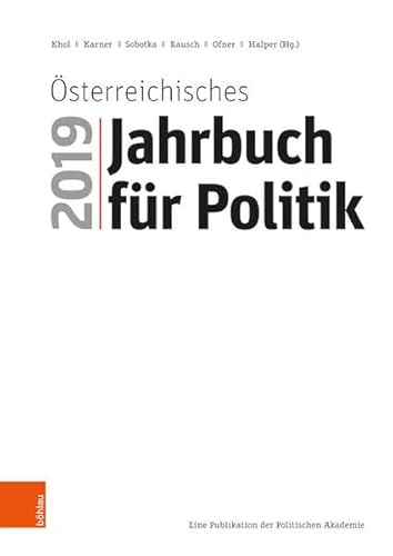 Österreichisches Jahrbuch für Politik 2019 von Bohlau Verlag