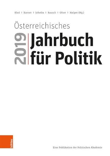 Österreichisches Jahrbuch für Politik 2019
