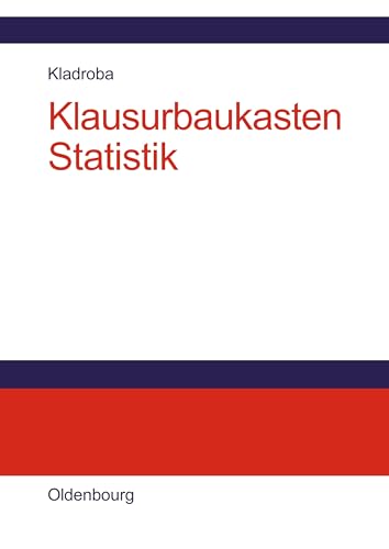 Klausurbaukasten Statistik von De Gruyter Oldenbourg