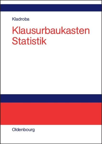Klausurbaukasten Statistik von De Gruyter Oldenbourg