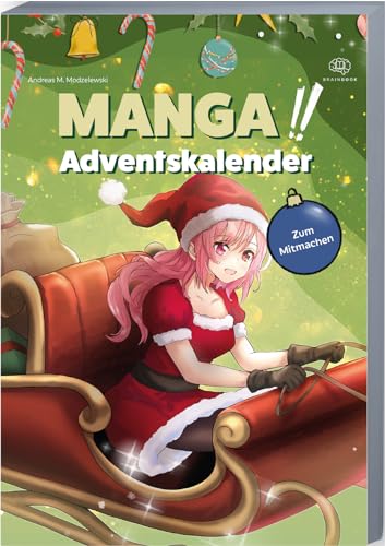 Mein Mitmach-Adventskalender zum Manga zeichnen lernen: 24 Tage Zeichenspaß mit dem Manga-Adventskalender 2023 – mit interaktiven Anleitungen für Augen, Nase und Mund von BRAINBOOK