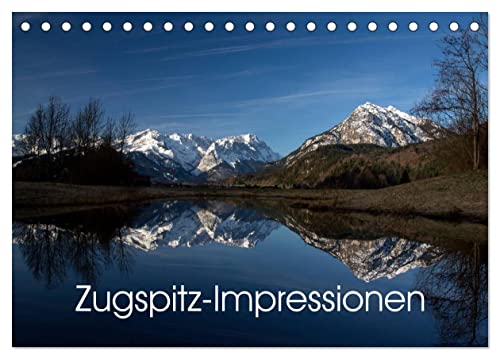 Zugspitz-Impressionen (Tischkalender 2025 DIN A5 quer), CALVENDO Monatskalender von CALVENDO