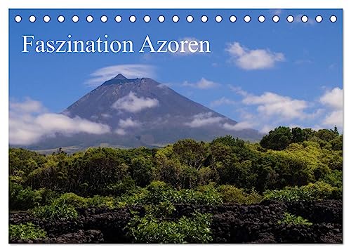 Faszination Azoren (Tischkalender 2025 DIN A5 quer), CALVENDO Monatskalender von CALVENDO