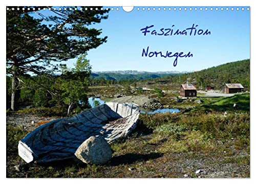 Faszination Norwegen (Wandkalender 2024 DIN A3 quer), CALVENDO Monatskalender von CALVENDO