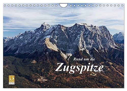 Rund um die Zugspitze (Wandkalender 2024 DIN A4 quer), CALVENDO Monatskalender von CALVENDO