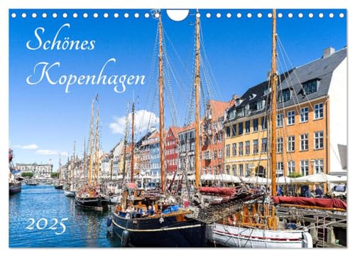 Schönes Kopenhagen (Wandkalender 2025 DIN A4 quer), CALVENDO Monatskalender von CALVENDO