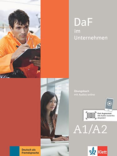 DaF im Unternehmen A1-A2: Übungsbuch mit Audios