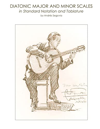 Diatonic Major and Minor Scales in Standard Notation and Tablature von CREATESPACE