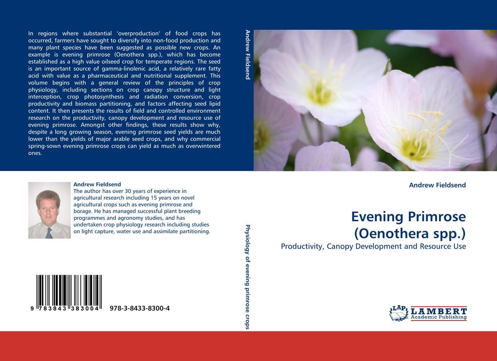 Evening Primrose (Oenothera spp.) von LAP LAMBERT Academic Publishing
