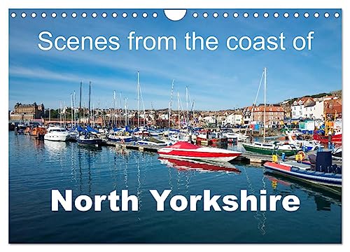 Scenes from the coast of North Yorkshire (Wandkalender 2024 DIN A4 quer), CALVENDO Monatskalender