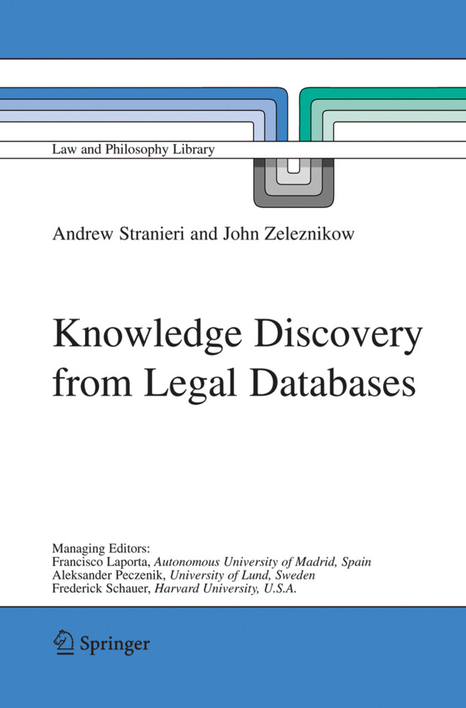 Knowledge Discovery from Legal Databases von Springer Netherlands