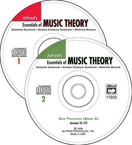Alfred's Essentials of Music Theory, Bk 1-3: Ear Training, 2 CDs von Alfred Music